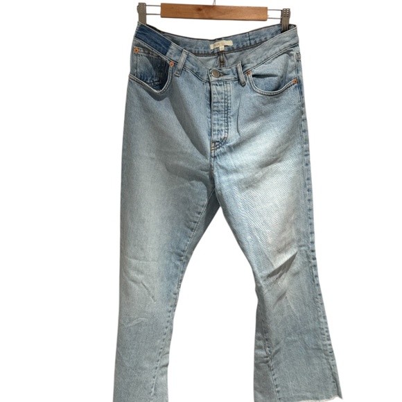 MAJE high waist light blue ankle jeans - size 40 (approx 28 equivalent) - Picture 8 of 8